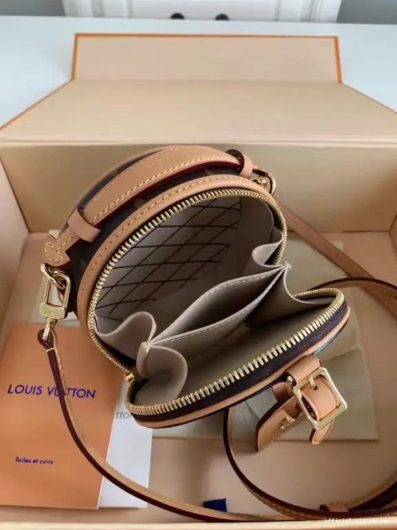 Official oldcobbler CHAPEAU BOITE LOUIS MINI VUITTON 0519